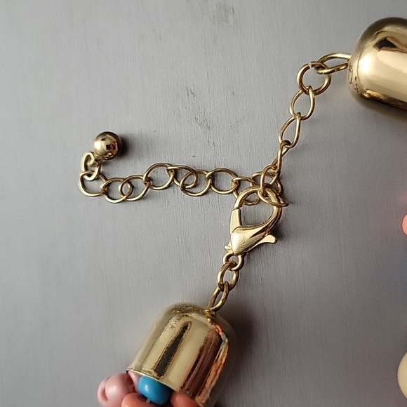 Beaded multicolor multilayered bracelet - Picture 2 of 3